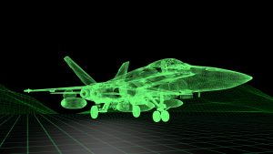 Fighter Plane Taking Off Simulation